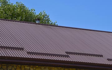 typical Kyle Of Lochalsh corrugated roof uses